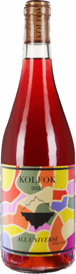 Kolfok Wein - Produktbild Weinflasche - All Universe 2023