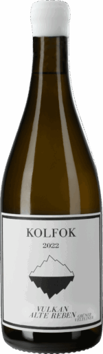 Kolfok Wein - Produktbild Weinflasche - Vulkan Alte Reben Grüner Veltliner 2022