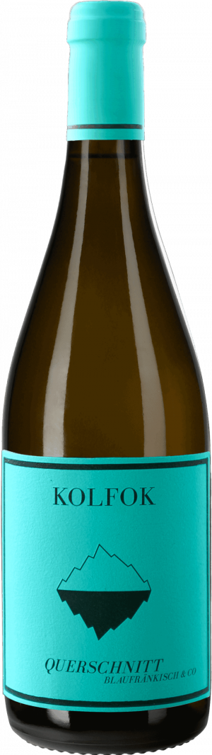 Kolfok Wein - Produktbild Weinflasche - Querschnitt Rot 2022