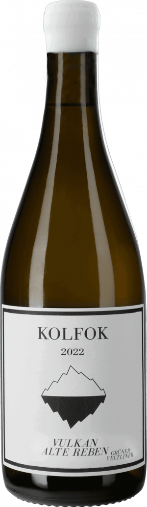 Kolfok Wein - Produktbild Weinflasche - Vulkan Alte Reben Grüner Veltliner 2022